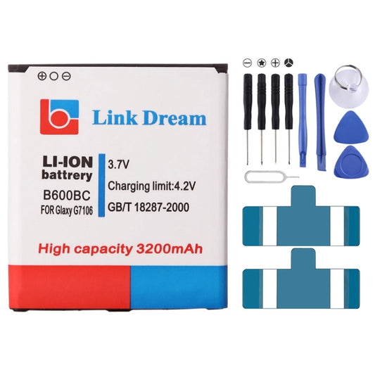 Link Dream High Quality 3200mAh Replacement Battery for Galaxy Grand 2 / G7106 (B600BC)