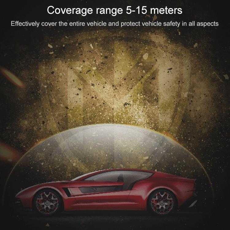 808KB Black, Portable GPS Jammer (Coverage: 5~15m)