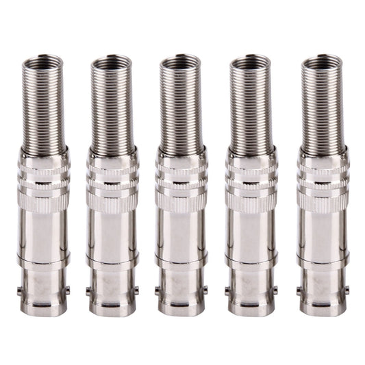 5 PCS Straight Female BNC Connector for DVR / Cable