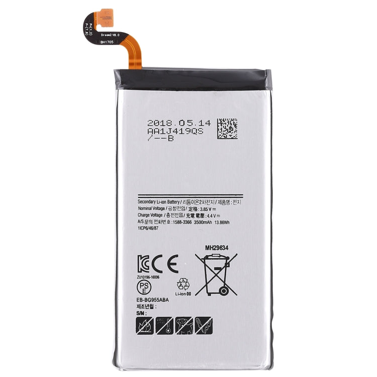 3.85V 3500mAh for Galaxy S8+ Rechargeable Li-ion Battery