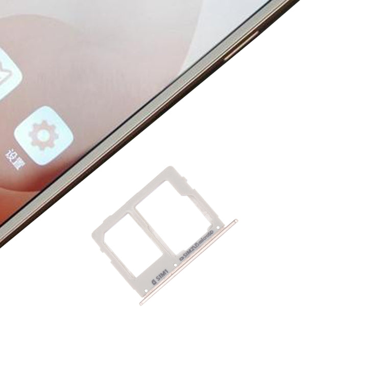 For Galaxy C7 Pro / C7010 & C5 Pro / C5010 SIM Card Tray + SIM / Micro SD Card Tray