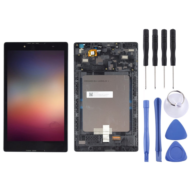 LCD Screen and Digitizer Full Assembly with Frame for Lenovo Tab 2 A8-50