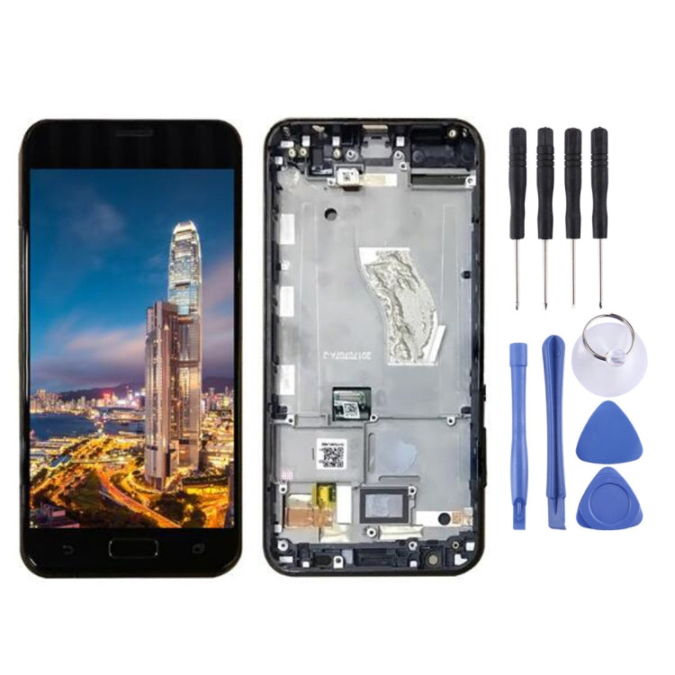 LCD Screen and Digitizer Full Assembly with Frame for Asus ZenFone V / V520KL / A006