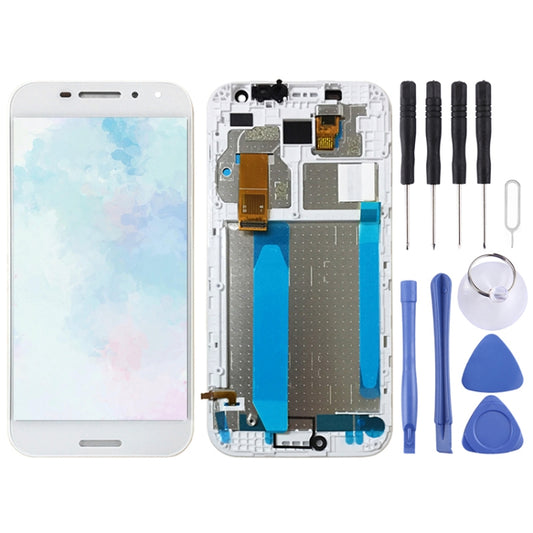 LCD Screen and Digitizer Full Assembly with Frame for Vodafone Smart N8 VFD610