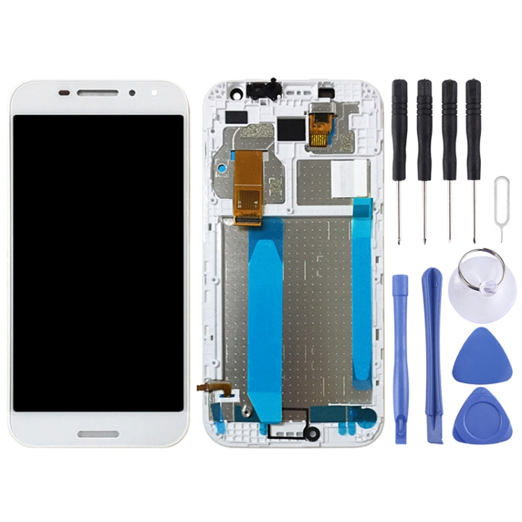 LCD Screen and Digitizer Full Assembly with Frame for Vodafone Smart N8 VFD610