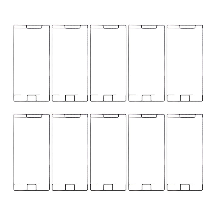 10 PCS for Sony Xperia XZ Premium Front Housing Adhesive