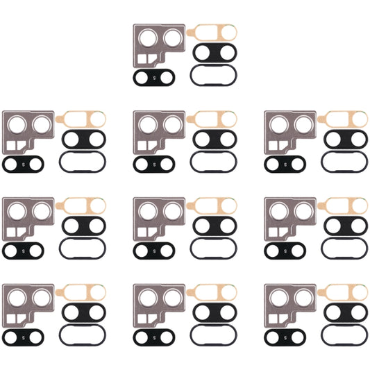 For Huawei P20 10pcs Back Camera Bezel with Lens Cover & Adhesive