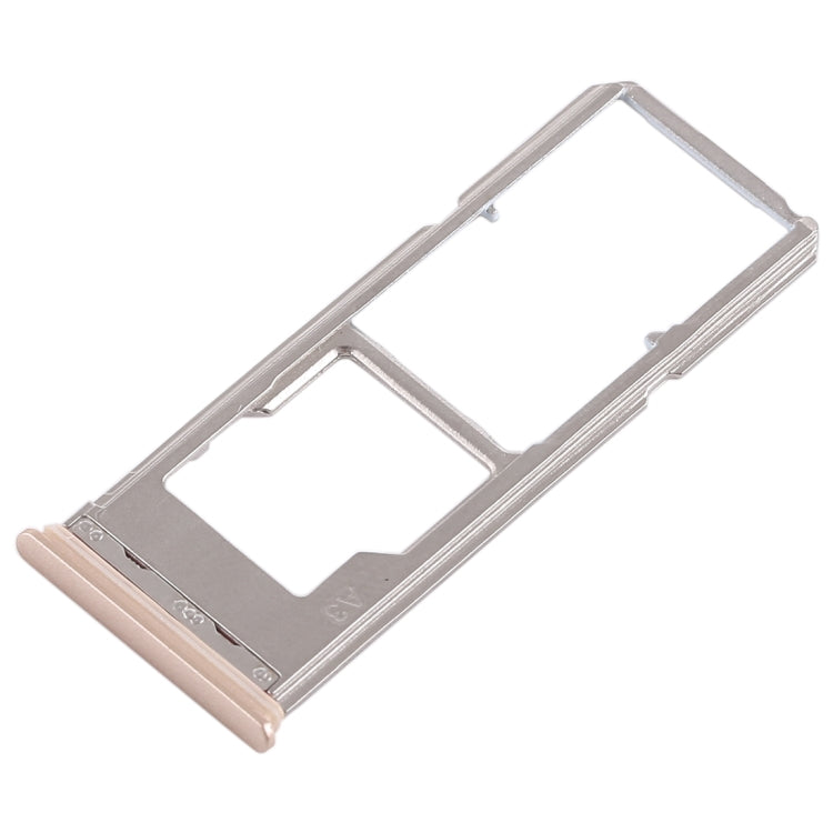 For Vivo Y53 2 x SIM Card Tray + Micro SD Card Tray