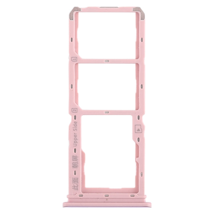 For Vivo Y97 2 x SIM Card Tray + Micro SD Card Tray