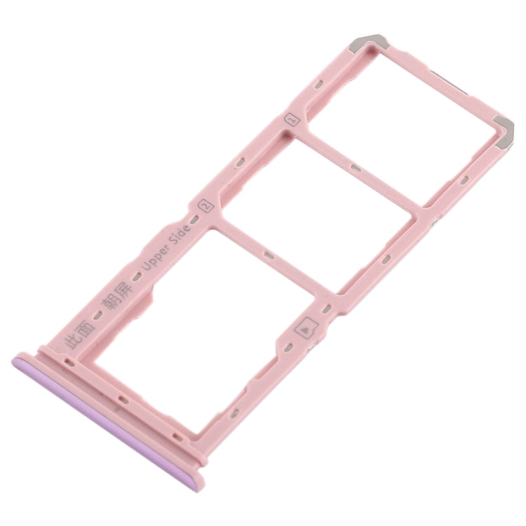 For Vivo Y97 2 x SIM Card Tray + Micro SD Card Tray