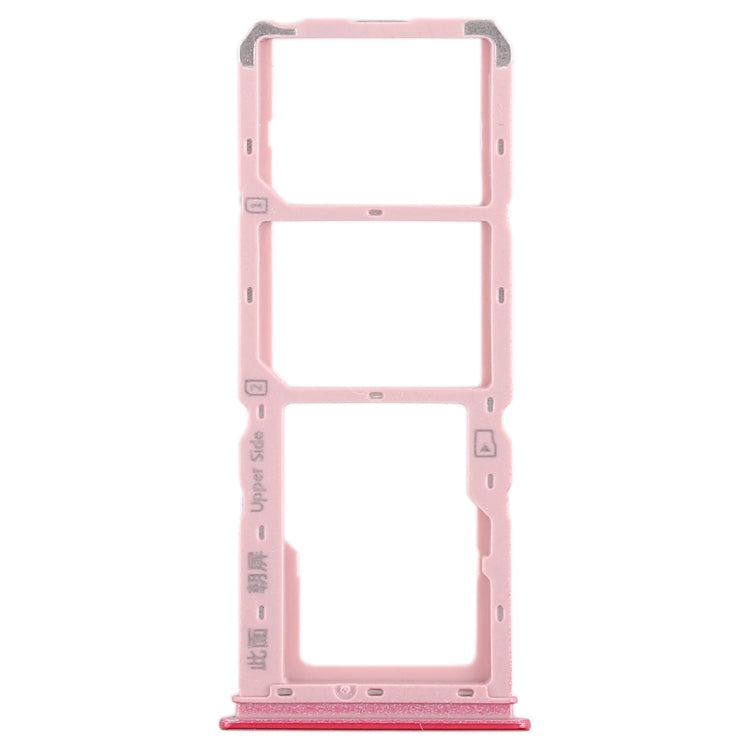 For Vivo Y93 2 x SIM Card Tray + Micro SD Card Tray