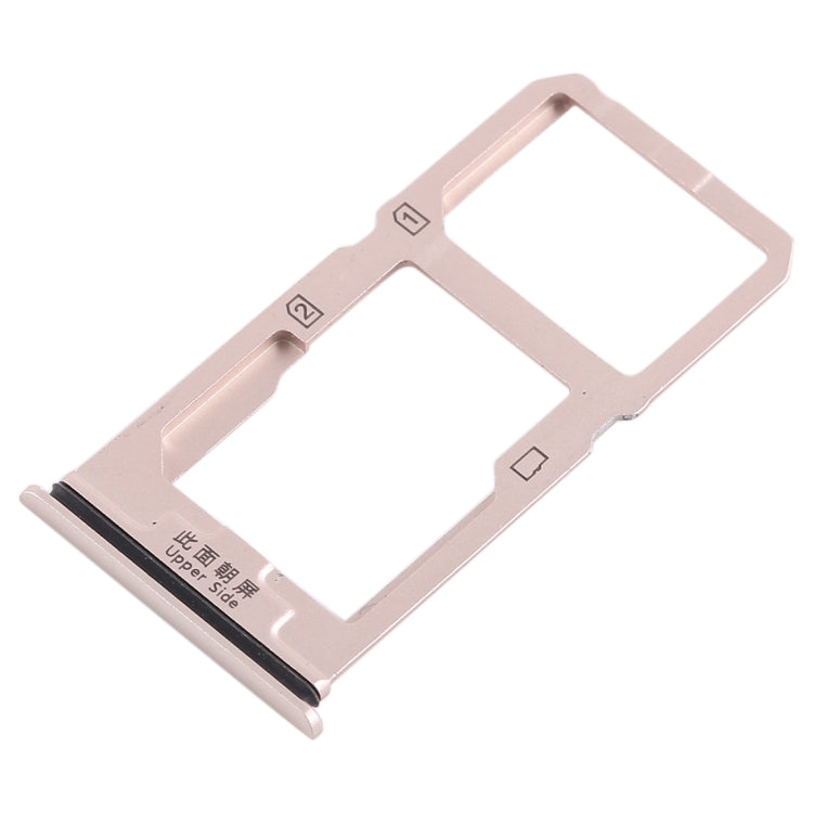 For Vivo X20 SIM Card Tray + SIM Card Tray / Micro SD Card Tray