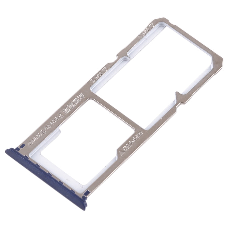For OPPO A1 2 x SIM Card Tray + Micro SD Card Tray