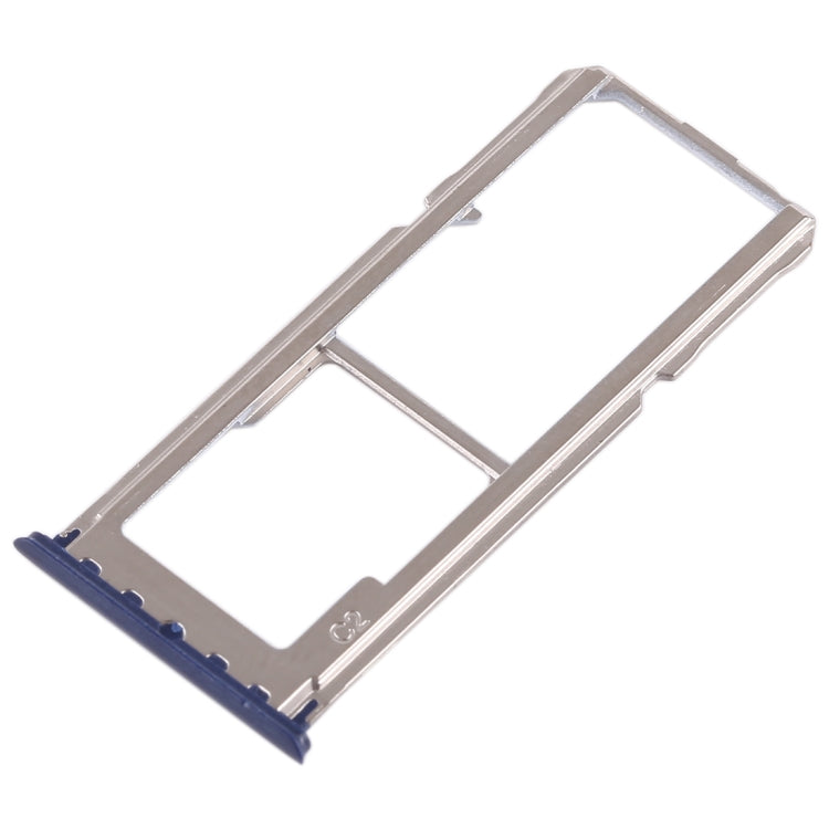 For OPPO A1 2 x SIM Card Tray + Micro SD Card Tray