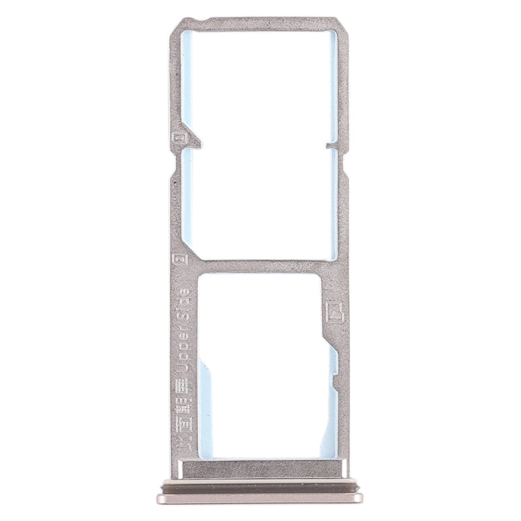 For Vivo Y69 2 x SIM Card Tray + Micro SD Card Tray