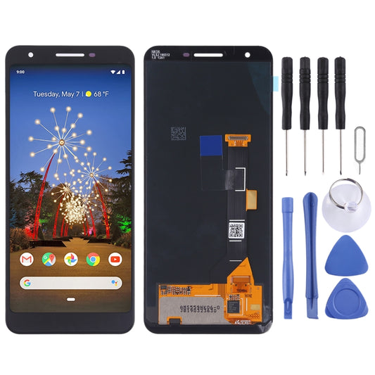 LCD Screen And Digitizer Full Assembly for Google Pixel 3a