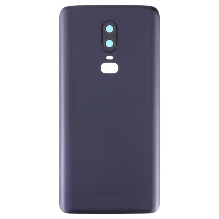 For OnePlus 6 Frosted Battery Back Cover with Camera Lens