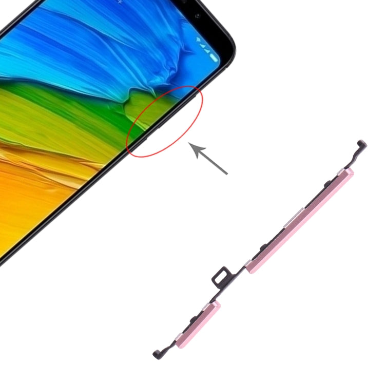 Power Button and Volume Control Button for Xiaomi Redmi 5 Plus