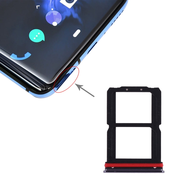 For OnePlus 7 SIM Card Tray + SIM Card Tray