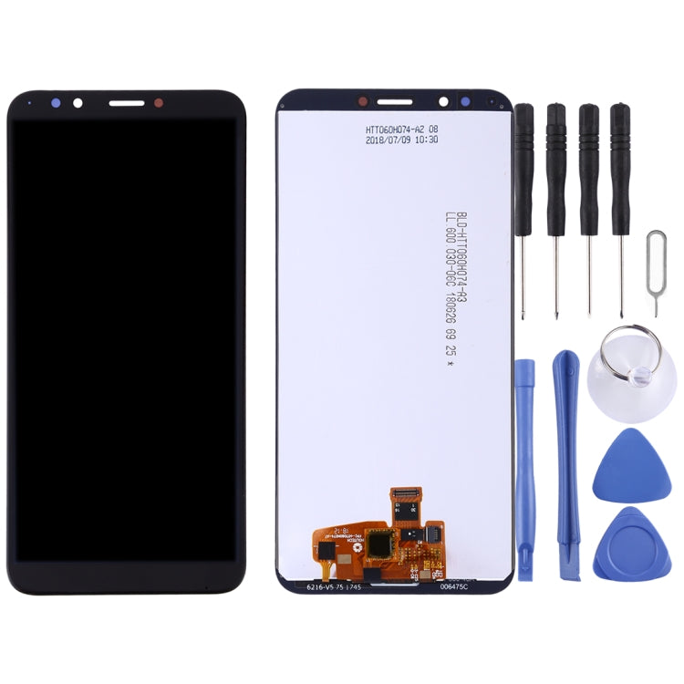 LCD Screen and Digitizer Full Assembly for Huawei Y7 Prime (2018)