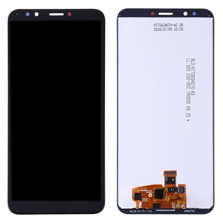 LCD Screen and Digitizer Full Assembly for Huawei Y7 Prime (2018)