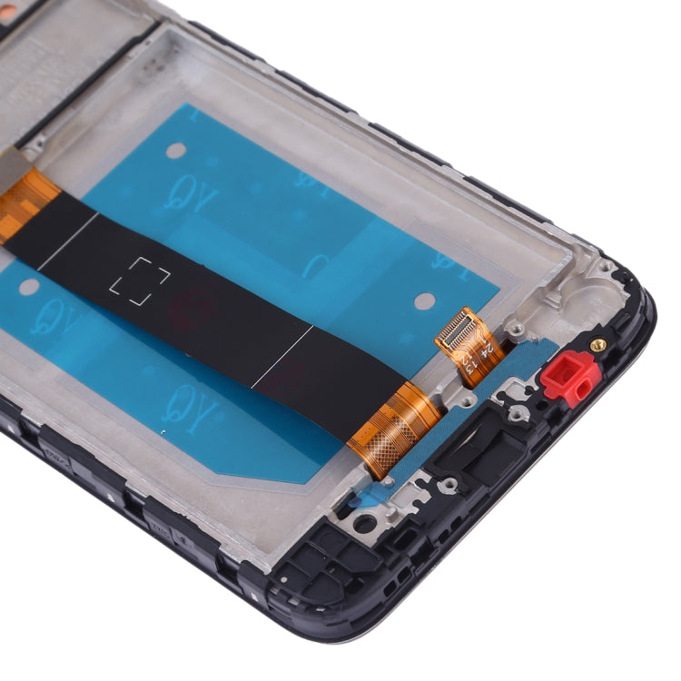 LCD Screen and Digitizer Full Assembly with Frame for Huawei Y5 Prime (2018)