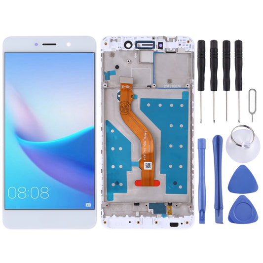 LCD Screen and Digitizer Full Assembly with Frame for Huawei Y7 (2017)