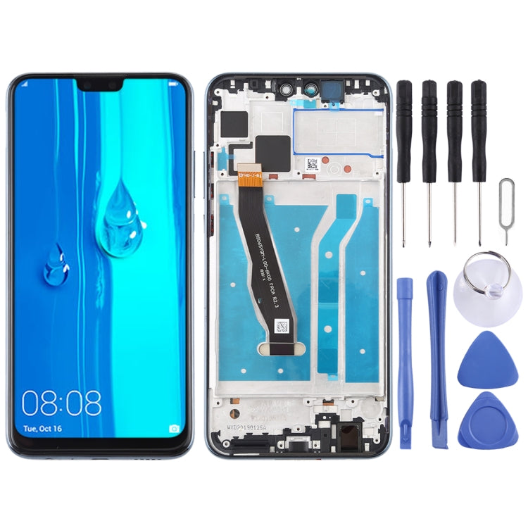 LCD Screen and Digitizer Full Assembly with Frame for Huawei Enjoy 9 Plus
