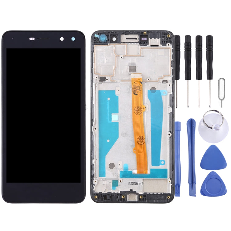 LCD Screen and Digitizer Full Assembly with Frame for Huawei Y5 (2017)