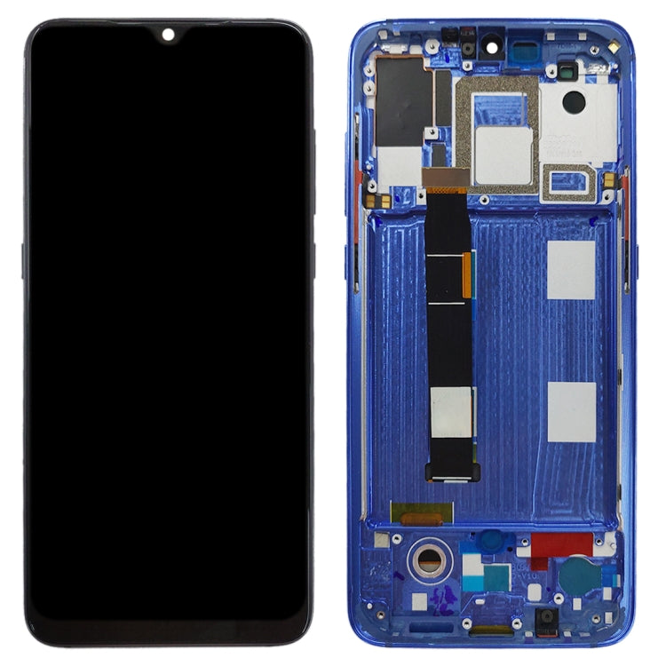 OLED Material LCD Screen and Digitizer Full Assembly with Frame for Xiaomi Mi 9