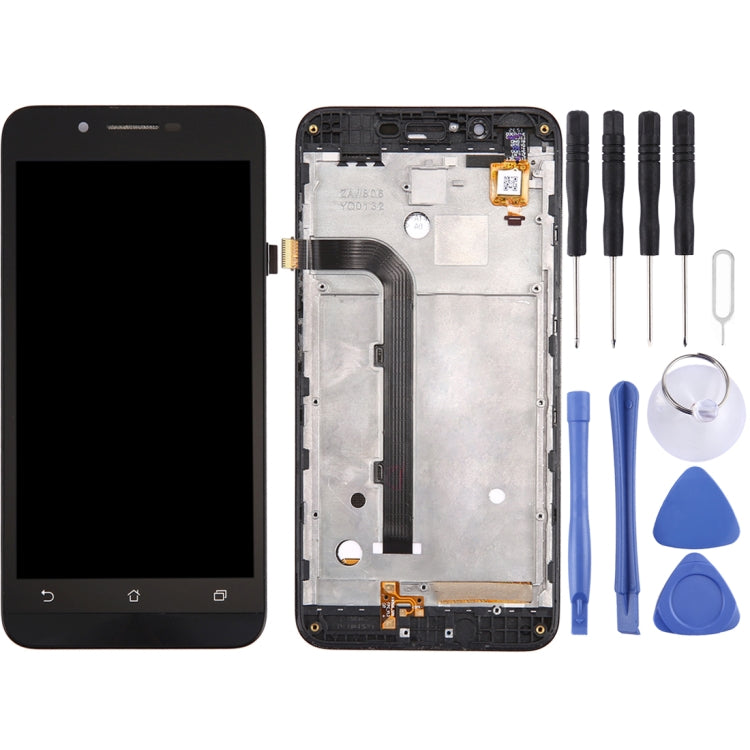 LCD Screen and Digitizer Full Assembly with Frame for Asus ZenFone Go / ZC500TG / Z00VD