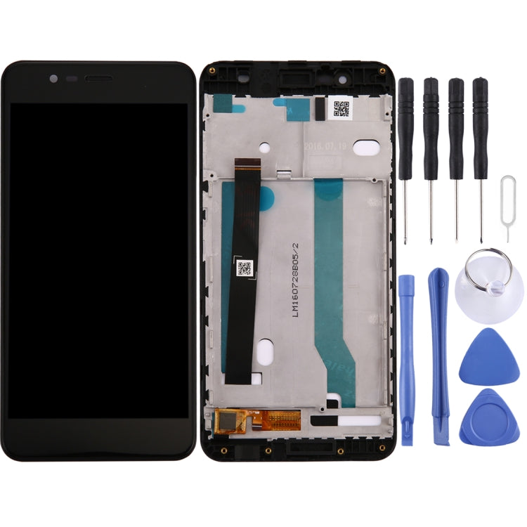 LCD Screen and Digitizer Full Assembly with Frame for Asus ZenFone 3 Max / ZC520TL / X008D