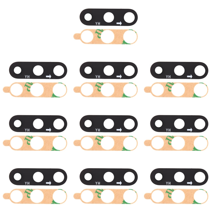 10 PCS Back Camera Lens for Xiaomi Mi CC9e / A3