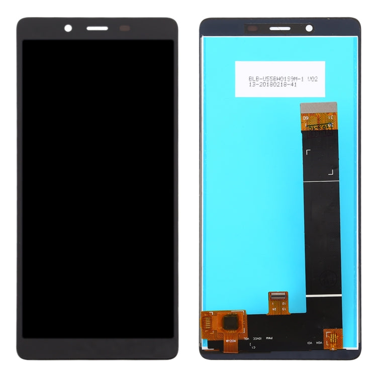 LCD Screen and Digitizer Full Assembly for Nokia 1 Plus