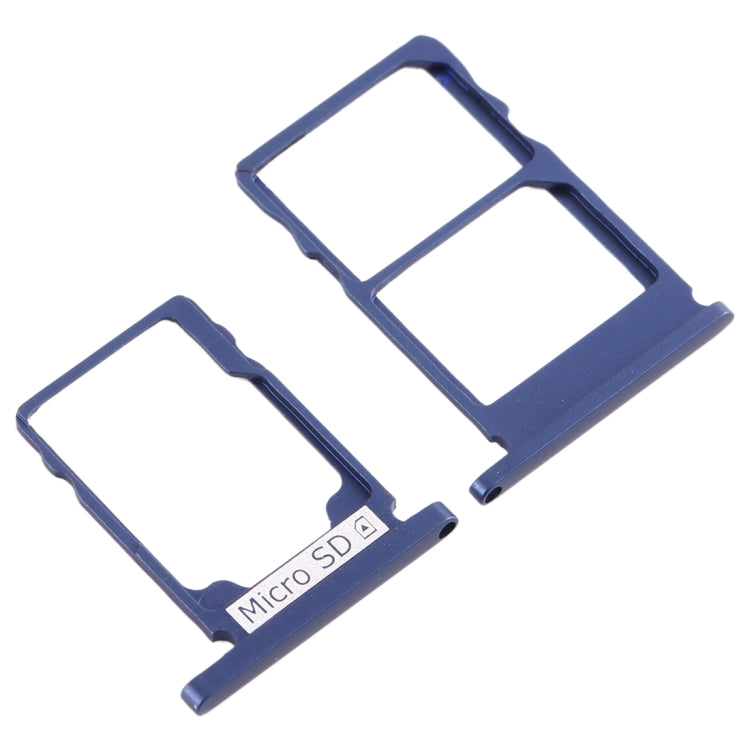 SIM Card Tray + SIM Card Tray + Micro SD Card Tray for Nokia 5.1 TA-1075
