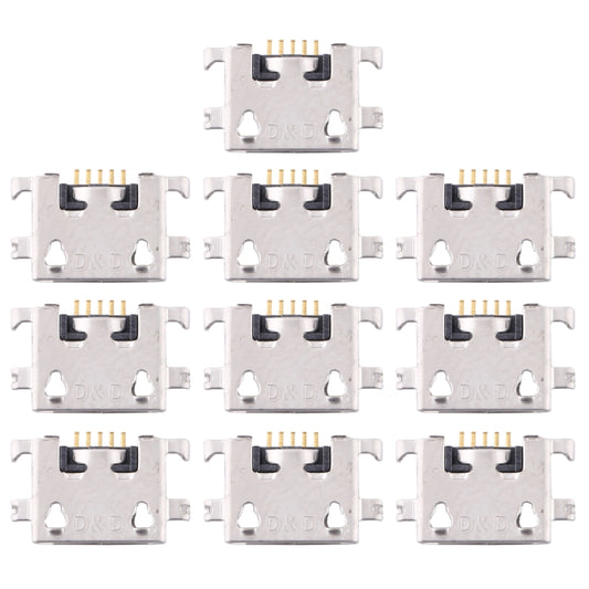 10 PCS Charging Port Connector for Xiaomi Redmi 7 / Redmi 7A