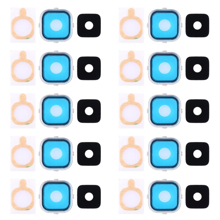 For Galaxy Alpha / G850 10pcs Back Camera Bezel & Lens Cover with Sticker