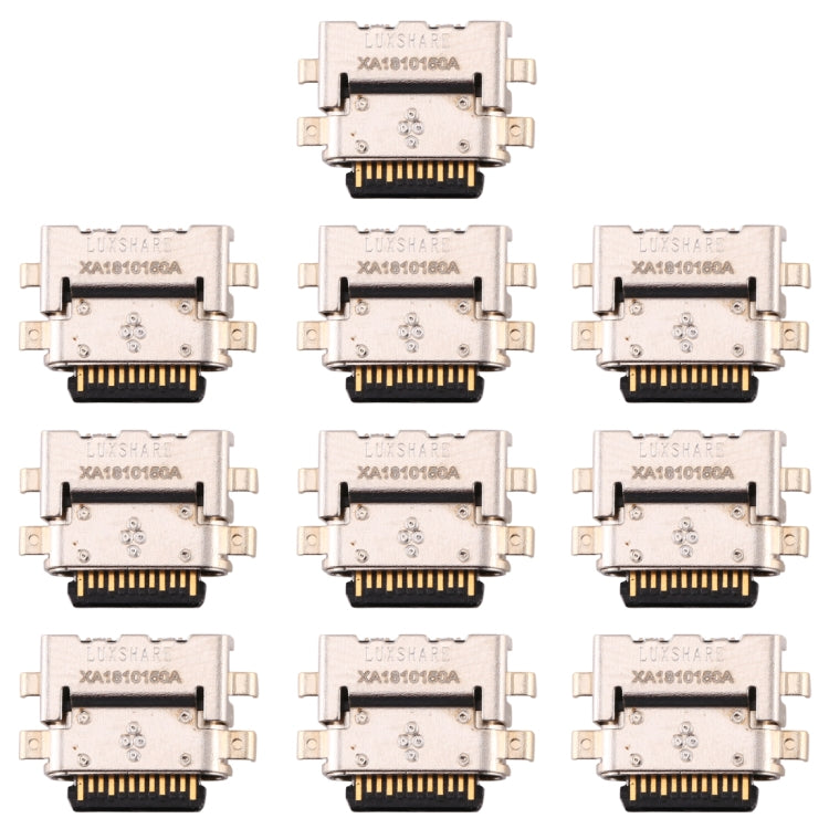 10 PCS Charging Port Connector for Xiaomi Mi 8 SE / Max 2