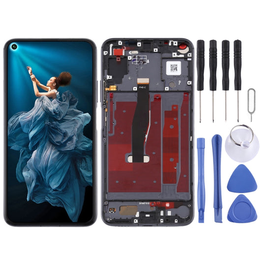 LCD Screen and Digitizer Full Assembly with Frame for Huawei Honor 20