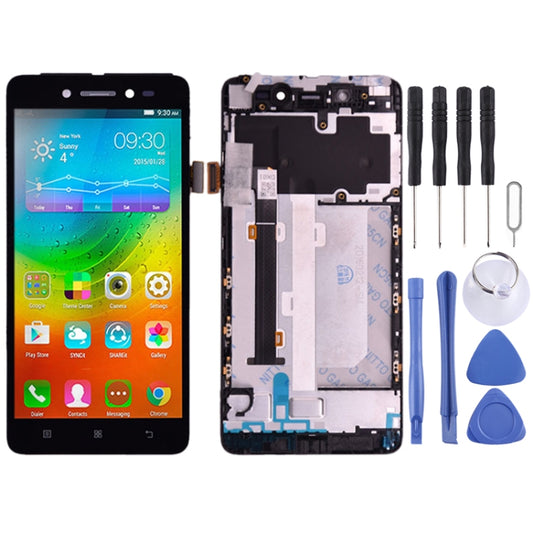 LCD Screen and Digitizer Full Assembly with Frame for Lenovo S90 S90-T S90-U S90-A