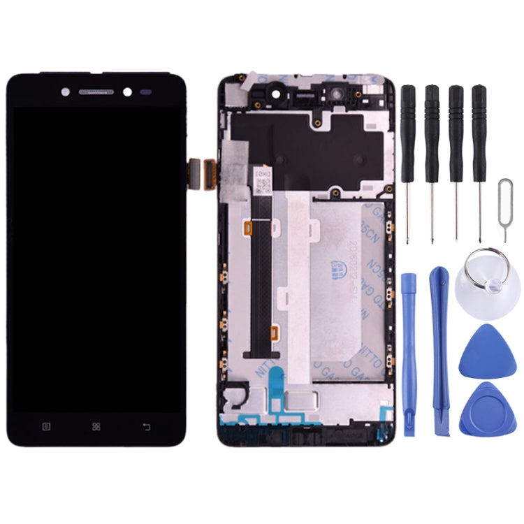 LCD Screen and Digitizer Full Assembly with Frame for Lenovo S90 S90-T S90-U S90-A