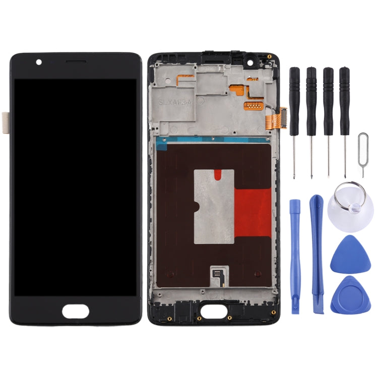 For OnePlus 3 / 3T A3000 A3010 TFT Material LCD Screen and Digitizer Full Assembly with Frame