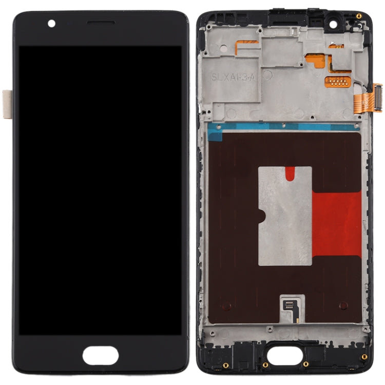 For OnePlus 3 / 3T A3000 A3010 TFT Material LCD Screen and Digitizer Full Assembly with Frame