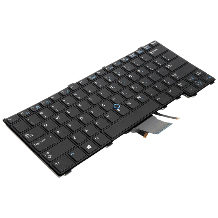 US Version Keyboard with Keyboard Backlight for DELL latitude 12 7000 E7240 E7440 E7420