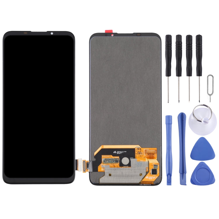 Original OLED Material LCD Screen and Digitizer Full Assembly For Meizu 16T