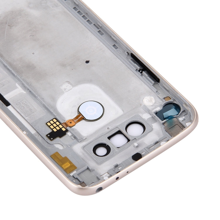 Metal Back Cover with Back Camera Lens & Fingerprint Button for LG G5