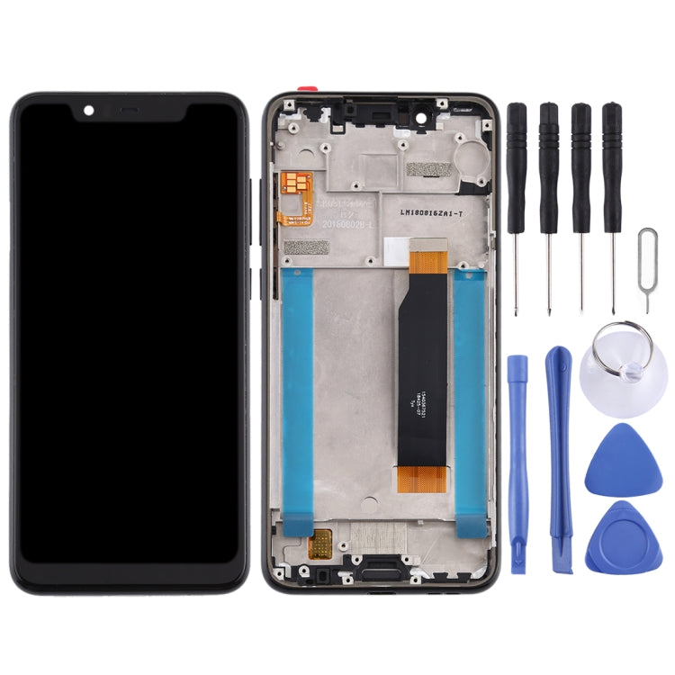 LCD Screen and Digitizer Full Assembly with Frame for Nokia 5.1 Plus / X5 / TA-1102 TA-1105 TA-1108 TA-1109 TA-1112 TA-1120 TA-1199