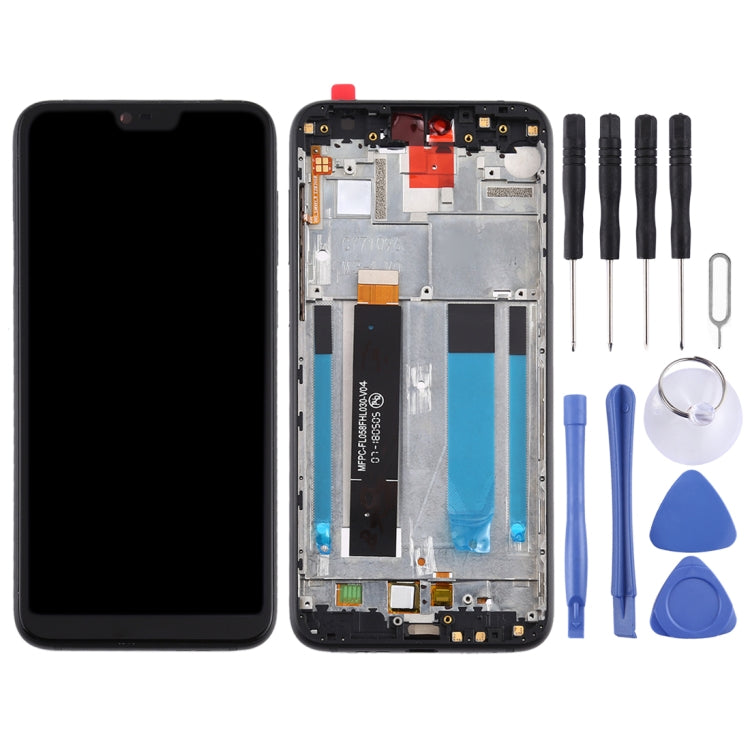 LCD Screen and Digitizer Full Assembly with Frame for Nokia X6 / 6.1 Plus TA-1099 TA-1116 TA-1103 TA-1083