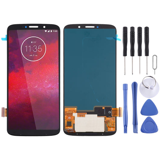 LCD Screen and Digitizer Full Assembly for Motorola Moto Z3