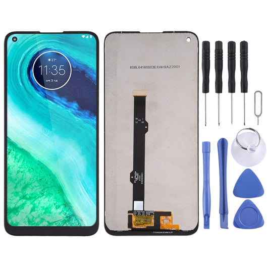 LCD Screen and Digitizer Full Assembly for Motorola Moto G8
